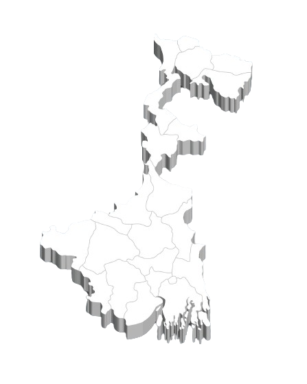West Bengal 3D Image